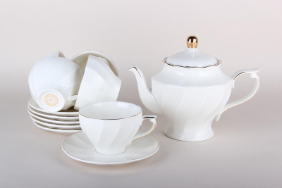 Набор чайный 13пр 230мл "Марсела" фарфор п/у (1/4)