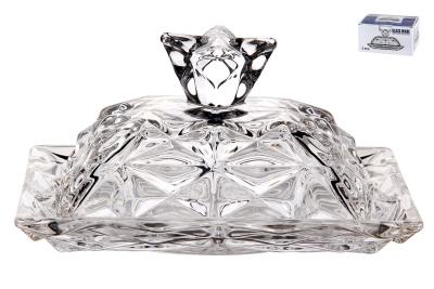 Масленка 12*15см стекло (1/24)