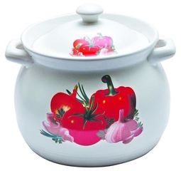Кастрюля  3,8л (18,5см) (жаропоч.керам) (1/4)
