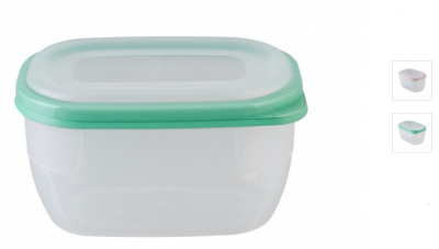 Контейнер для СВЧ "Премиум" (прям) 0,75л пластик(60)