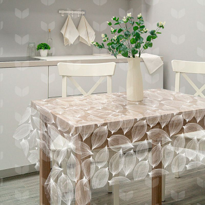 Скатерть "Физалис" 110х132см коллекция Ажур ПВХ (1/15)