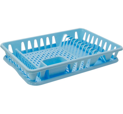 Сушилка д/посуды БОЛЬШАЯ Голубой пласт.(1/14)
