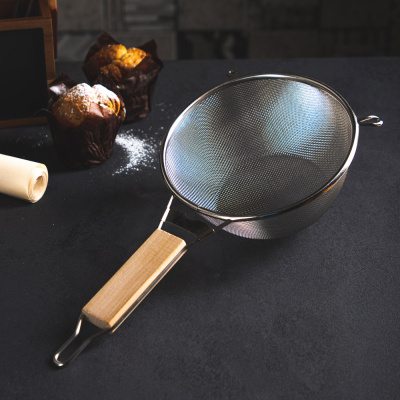 Сито с ободом и ручкой 18,5см (нжс) VETTA "Ретро" (1/12/48)