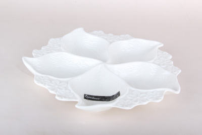 Менажница 31,5см 5-ти секционная Florence (фарф.) (5/20)