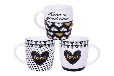 Кружка 350мл,фарф (12/72)