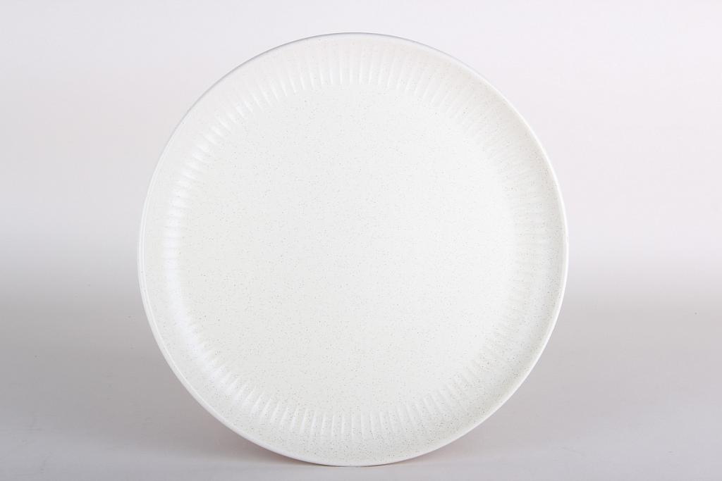 "Costa" Тарелка 27см обеденная (milk),керам (6/24)