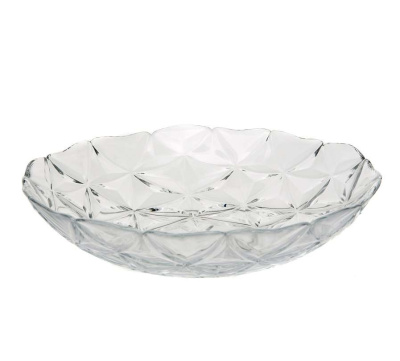 Тарелка ЭСТРЕЛЛА 220мм глубокая (стекло) (1/12)