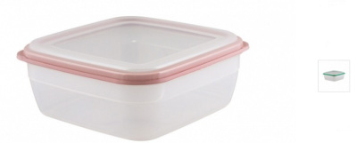 Контейнер для СВЧ "Премиум" (квадр) 2,2л пластик(34)