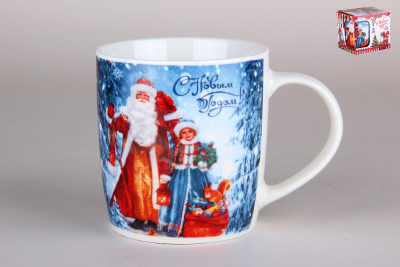 Кружка 360мл Новый год п/у (12/72)