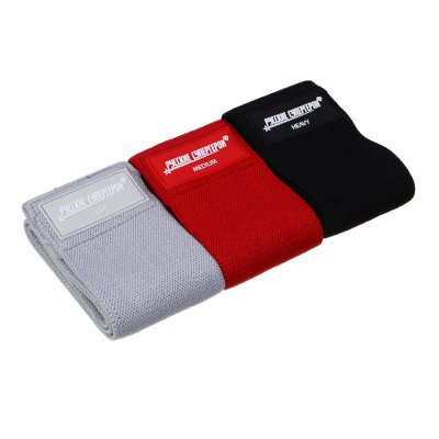 Набор фитнес резинок, 70х8см,3шт,чехол,полиэстер,латекс(30кг,45кг,75кг) BY Русские Супергерои (1/10)