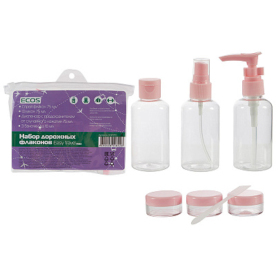 Набор дорожных флаконов Easy travel max(пласт.) (1)