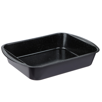 Противень 40*28,5*7,5см SATOSHI Валькур глубокий, АП, угл.сталь (1/12/24)