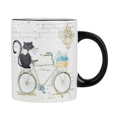 Кружка, 300мл, кер MILLIMI Котейка (1/60)