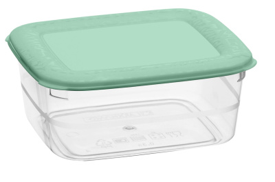 Контейнер "Классика" 1,1л для СВЧ и хол, цв.Микс (1/23) 