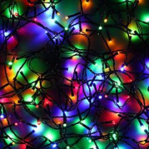 Гирлянда электр. Вьюн 14м 180LED мультицвет, 8режим, ПВХ провод, 220В СНОУ БУМ (1/60)