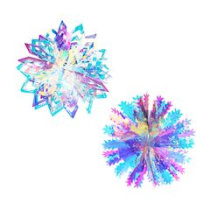 Подвеска декоративная, ПВХ, 21см, 2 диз СНОУ БУМ(12/756)