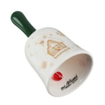 Колокольчик декоративн. 7*7*13см "Пряничный домик" MILLIMI (керам) (1/48)