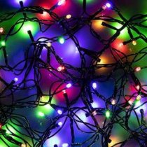 Гирлянда электр. Вьюн  20м, 400LED, мультицвет. провод, 220В СНОУ БУМ (1/20)